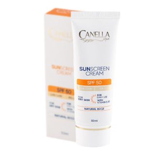 کرم ضد آفتاب کنلامکس نچرال مناسب پوست خشک